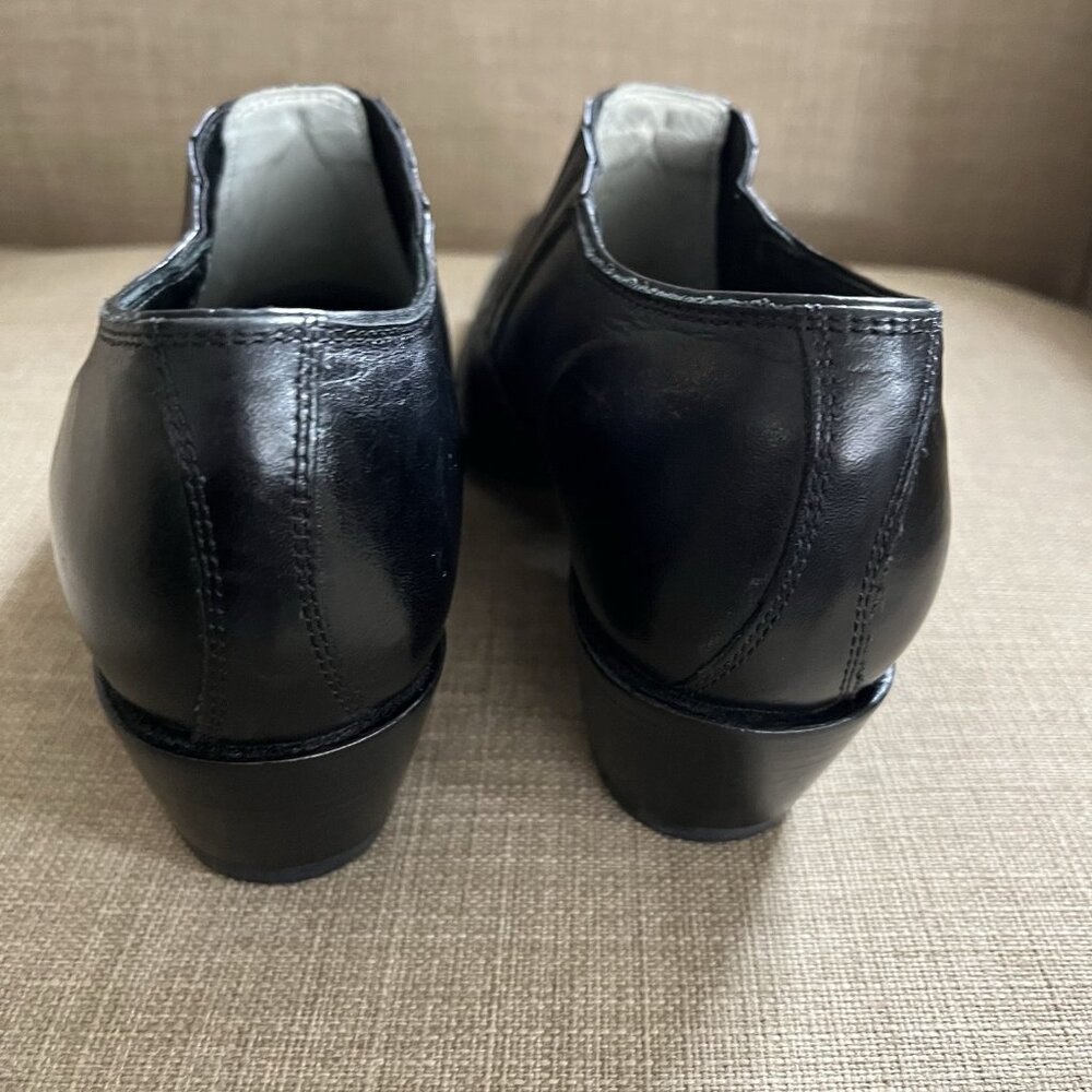 Charlie 1 Horse Black Booties Size 8 (B) Boots Short Leather Western Cowboy - Picture 8 of 16